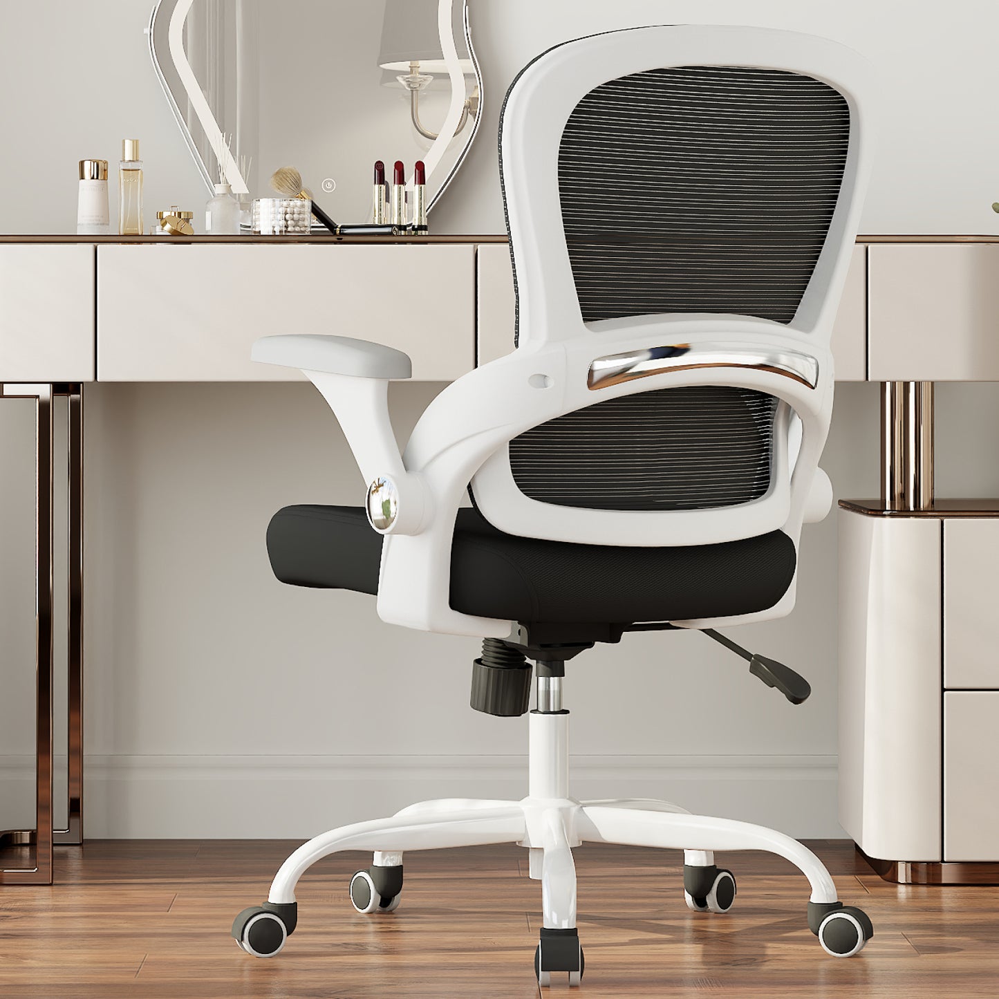 TRALT Office Chair - Ergonomic Office Chair with Back Support, Home Office Desk Chairs, 330lbs Wide Seat Big and Tall Office Chairs, Comfy Desk Chair for Work, Study, Office, Gaming