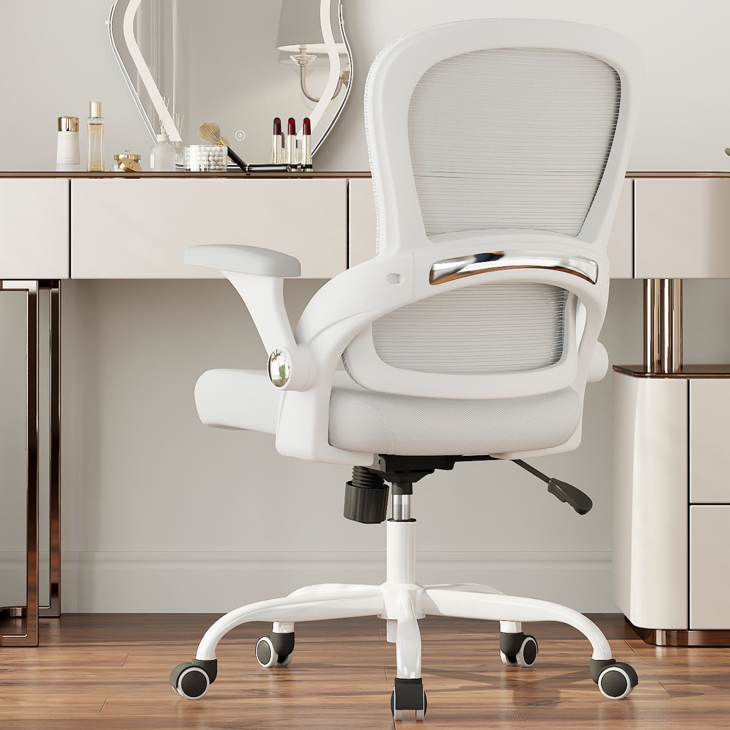 TRALT Office Chair - Ergonomic Office Chair with Back Support, Home Office Desk Chairs, 330lbs Wide Seat Big and Tall Office Chairs, Comfy Desk Chair for Work, Study, Office, Gaming