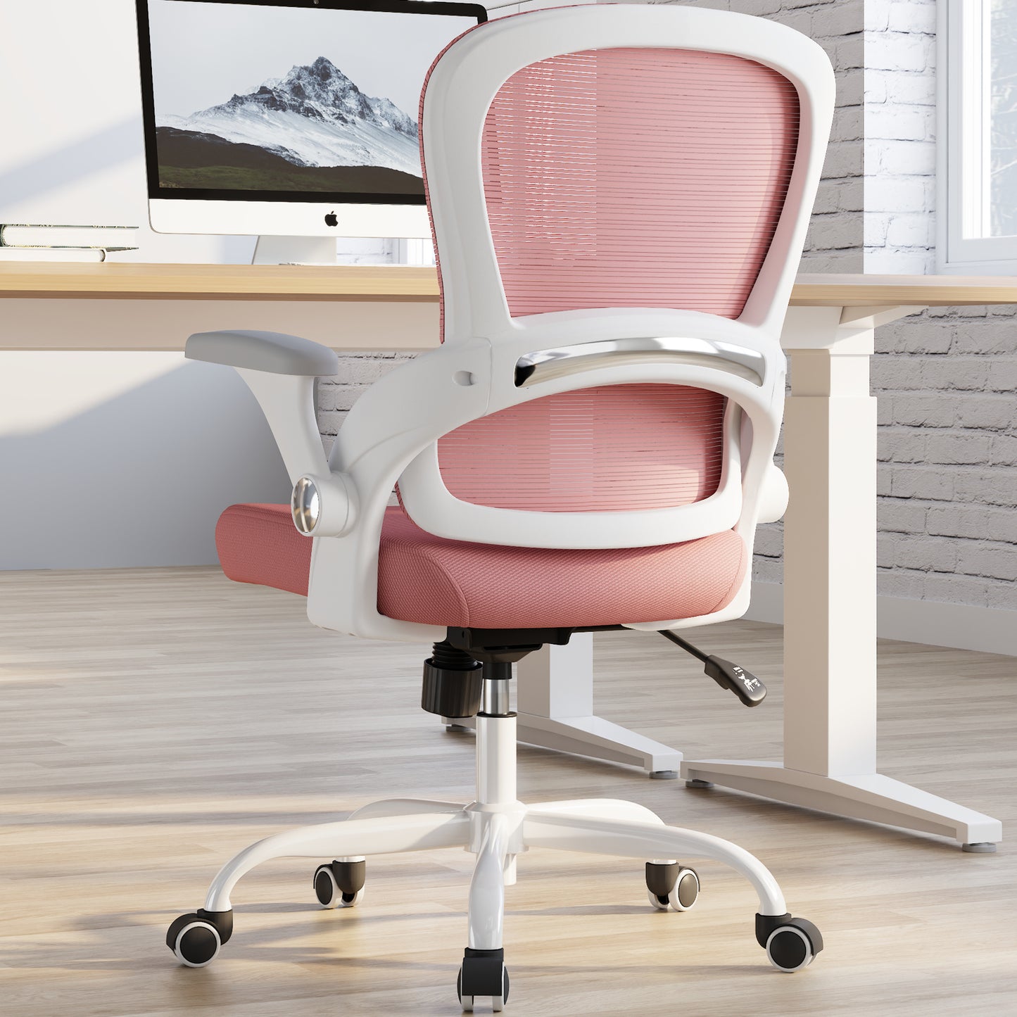 TRALT Office Chair - Ergonomic Office Chair with Back Support, Home Office Desk Chairs, 330lbs Wide Seat Big and Tall Office Chairs, Comfy Desk Chair for Work, Study, Office, Gaming