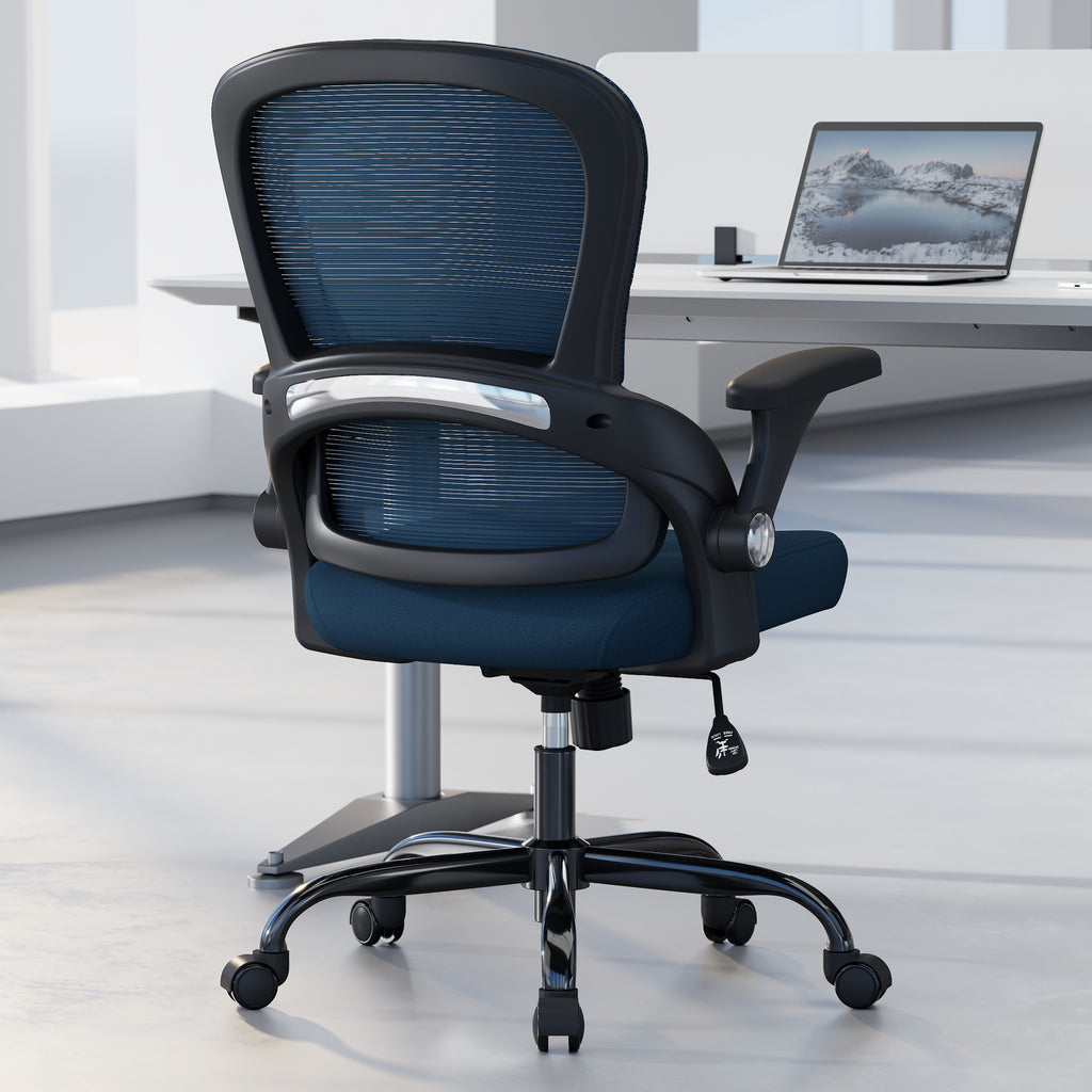 TRALT Office Chair - Ergonomic Office Chair with Back Support, Home Office Desk Chairs, 330lbs Wide Seat Big and Tall Office Chairs, Comfy Desk Chair for Work, Study, Office, Gaming