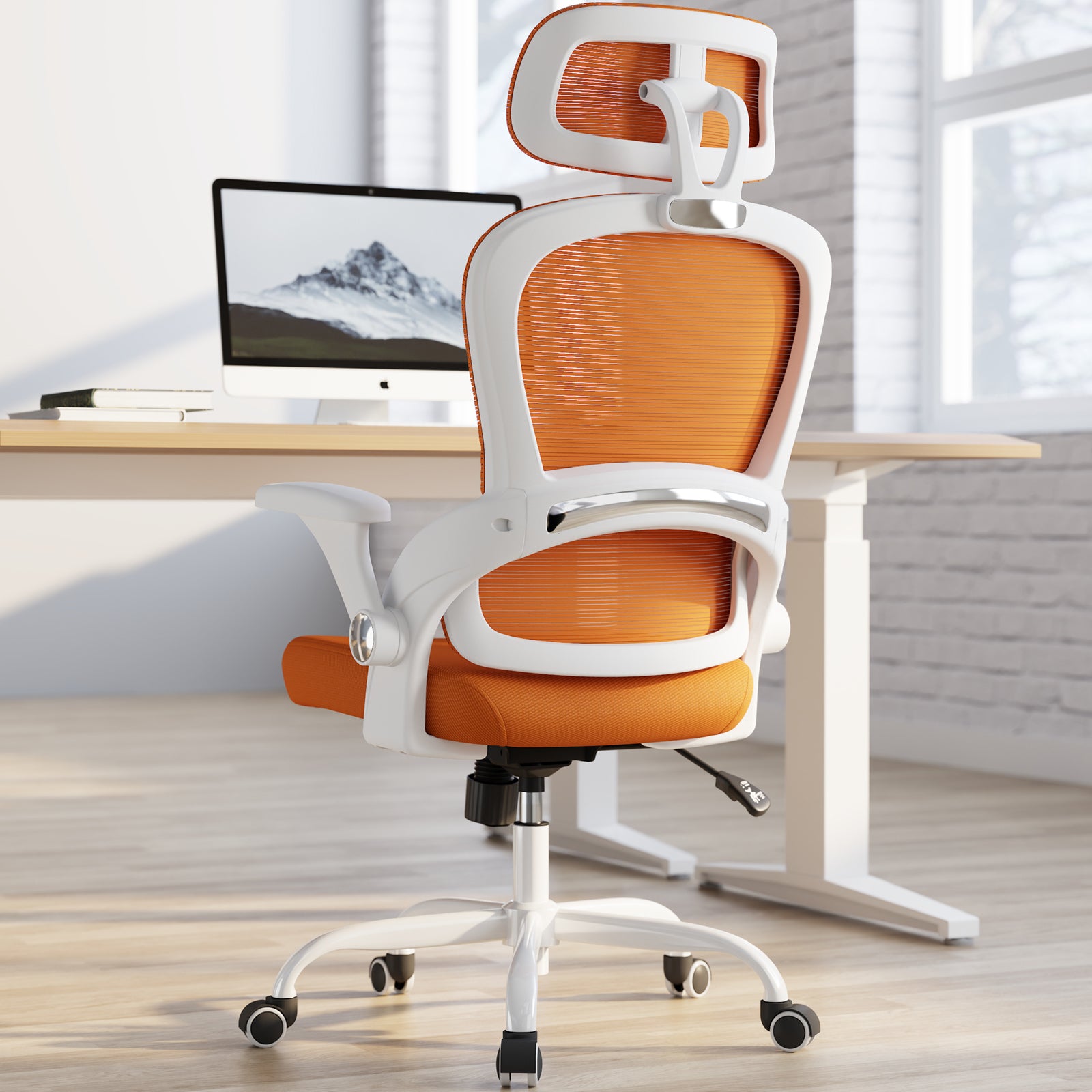 TRALT Office Chair - Ergonomic Office Chair with Back Support, Computer Chair - Home Office Desk Chairs, 330lbs Wide Seat Big and Tall Office Chairs with Headrest, Comfy Desk Chairs