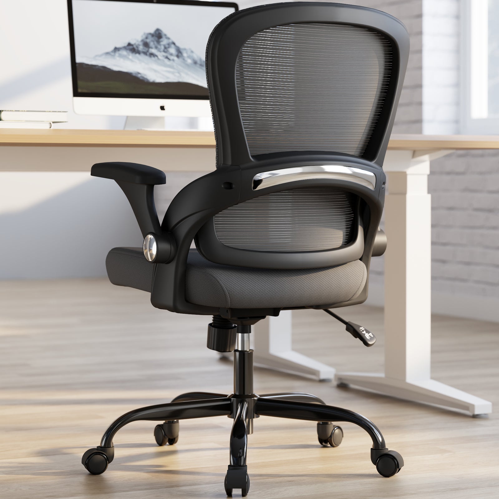 TRALT Office Chair - Ergonomic Office Chair with Back Support, Home Office Desk Chairs, 330lbs Wide Seat Big and Tall Office Chairs, Comfy Desk Chair for Work, Study, Office, Gaming