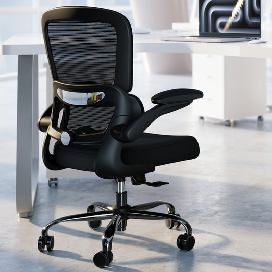 TRALT Office Chair - Ergonomic Desk Chair with Adjustable Lumbar Support, Mesh Computer Chair, Executive Chairs for Home Office Comfortable Lumbar Support