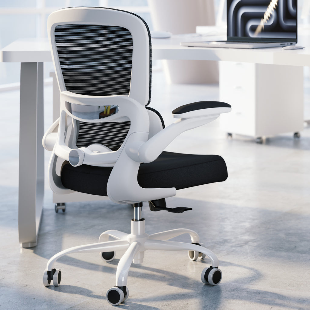 TRALT Office Chair - Ergonomic Desk Chair with Adjustable Lumbar Support, Mesh Computer Chair, Executive Chairs for Home Office Comfortable Lumbar Support