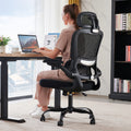TRALT Office Chair Ergonomic Desk Chair, 330 LBS Home Mesh Office Desk Chairs with Wheels, Comfortable Gaming Chair, High Back Office Chair for Long Hours